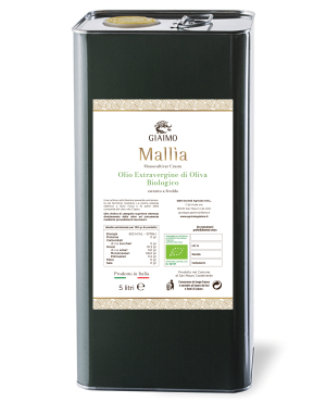 Olio Extra Vergine di Oliva Biologico in latta